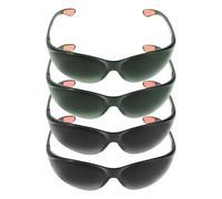 DECOMELODY Occhiali Protettivi per Saldatura 4 Pezzi Protezione Luce Intensa e Anti-Spruzzi Montatura Leggera Ponte Nasale Confortevole Attrezzatura Sicurezza per Saldatori Professionisti