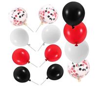 DECOMELODY Palloncini per Festa Lattice da e Bianco per Compleanno Matrimonio e Shower Decorazioni Eleganti e Versatili per Ogni