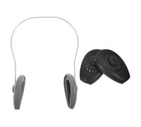 DECOMELODY Paraorecchie in Silicone con Anello Metallico 2 Pezzi, Protezione Antiscivolo per Tintura Chioma, Accessorio Comodo e Resistente per Salone e Doccia
