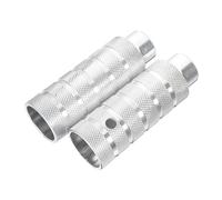 DECOMELODY Pedalini Posteriori per Bici Lega di Alluminio Robustezza e Sicurezza per Mountain Bike e Biciclette Design Cilindrico Antiscivolo Accessorio Sostitutivo Resistente