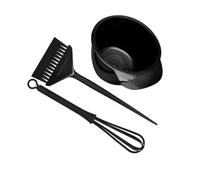 DECOMELODY per Colorazione con Ciotola Pennello Parrucchiere e Bastoncino Miscelatore Strumenti Resistenti e Facili per Salone e Domestico Riutilizzabile