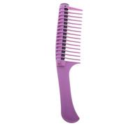 DECOMELODY Pettine per Tintura Chioma in Plastica Viola, Applicatore a Rulli per Uso Domestico e Professionale, Strumento Versatile per Colorazione, Trattamento Olio e Styling Chioma