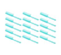 DECOMELODY Pettini per Chioma da Viaggio Set da 15 Pezzi Massaggiatore Capelluto in ABS per Acconciature Professionali e Styling Ricci