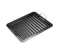 DECOMELODY Piastra Bbq Antiadherente Leggera per Esterno Padella da Arrostire Resistente e Compatta Accessorio per Braciere e Barbecue Portatile