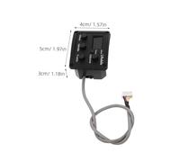 DECOMELODY Pickup Ukulele Piezo con Preamplificatore Bande e Display LCD Tuner Microfono Contatto per Mandolini e Strumenti Musicali Compatibile per Performance Live e Registrazioni