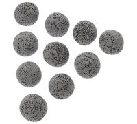 DECOMELODY Pietra Vulcanica Naturale per Diffusore di Aromaterapia, Set da 20 Pezzi da 16mm, Decorazione Profumata per Casa e Ufficio, Supporto Sicuro per Oli Essenziali e Purificazione Aria