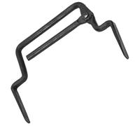 DECOMELODY Pinza per Mattoni in Acciaio 16mm Regolabile Morsetto a Pinza a Blocco Portatile per Sollevamento e Trasporto di 5 Mattoni Strumento da Cantiere Impugnatura Ergonomica per Uso