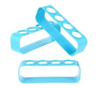 DECOMELODY Provette Pratico in Pvc da Laboratorio per Laboratori Pezzi 3 e Supporto Resistente Design Semplice e Funzionale Aule di Scienze