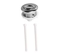 DECOMELODY Pulsante per Scarico Water Tank con Asta Compatibile con Serbatoi Dual Flush Facile da Installare Riparazioni Bagno