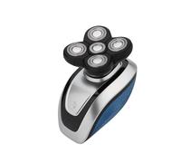 DECOMELODY Rasoio Elettrico USB Ricaricabile a 5 Lame 4D Testine Flottanti Indipendenti Tagliacapelli e Rasatore Uomo Ipx6 Pennello Rotante per Viso e Ricarica Multiporta USB per Uso