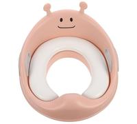 DECOMELODY Riduttore Wc per Maniglie Antiscivolo Ergonomico Schienale Sedile per Adatto Wc Standard Coprisedile per e Ragazze Design Cartoon e Facile Installare