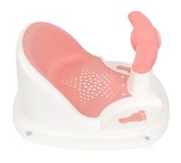 DECOMELODY Seggiolino per Vasca da Bagno per Ragazzo Ragazza e Ragazzo Ragazza Piccoli Ventose Antiscivolo, Sedia da Bagno Ergonomica in Plastica Liscia, per Bagnetto Sicuro e Rilassante