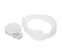 DECOMELODY Sensore di Pressione Lavatrice con Pressostato a 2 Pin, Gruppo Sensore Livello Acqua per Riparazione Fai da Te, Connettore Tubo Flessibile Compatibile per Modelli Automatici,