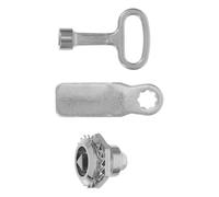 DECOMELODY Serratura A Tubolare Con Chiave A Per Armadietti Scatole Di Sicurezza E Contenitori Inclusa Chiave Blocco Per Cassonetti E Van Storage Chiusura