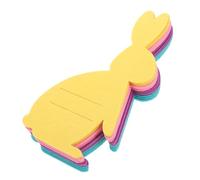 DECOMELODY Set 12 Sacchetti Portaposate a Forma di Coniglio Non Tessuto, Porta Forchetta e Coltello per Decorazioni Pasqua, Feste e Nozze, Organizer Tavola Design Coniglietto Festoso