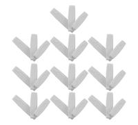 DECOMELODY Set 30 Pezzi Spremi-dentifricio Manuale Grigio, Clip Compatte Multiuso per Tubetti di Dentifricio, Crema Mani e Detergente Viso, Salvaspazio e Portatile per Uso Domestico e Viaggi