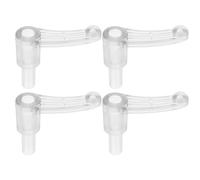 DECOMELODY Set 4 Pezzi Leve Ingranaggi in Plastica per Distributore Gomme da Masticare Ricambi Meccanismo Leva e Ingranaggio Accessori Compatibili per Manutenzione Distributori Caramelle