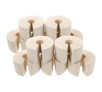 DECOMELODY Set da 10 Fermaporta in Schiuma Protettiva Antiurto Nbr Cuscini di Sicurezza per Porte per Prevenzione dello Sbattere Protezione Riutilizzabile per Animali Domestici e in Casa