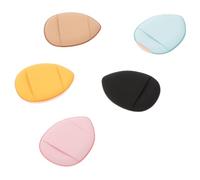 DECOMELODY Set da 5 Mini Piumini per Cipria Viso e Corpo, Spugne Cushion in Poliuretano Idrofilo, Soffio Trucco Naturale per Cipria in Polvere Libera, per Correttore e Uso Colore Casuale