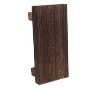 DECOMELODY Stand Legno per Vassoio Decorativo Supporto Rustico per Sapone Piante e Oggetti per Cucina Bagno e Decorazioni Interni Base Solida e Stabile Legno Naturale