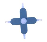 DECOMELODY Strumento per Cura del Ragazzo Ragazza Pulitore Sicuro Naso e Orecchie Rimozione Cerume e Unghie Design Croce Facile da Usare Accessorio Resistente per Sollievo da Congestione