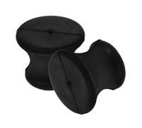 DECOMELODY Supporto Trasportare 2 per Diapason in Pezzi e Leggero Nero Gomma Facile da Accessori per Meditazione per Strumenti Musicali