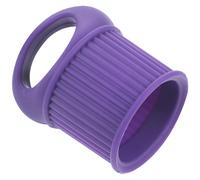 DECOMELODY Tappo per Bottiglia di Vino in Silicone Riutilizzabile Tappo per Vino Copertura Totale Color Viola per Conservazione e Decorazione Domestica
