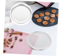 DECOMELODY Teglia Rotonda per Pizza con Accessorio da Resistente alle Temperature Piastra Sostituibile per Cottura di Pizza Pane e Dolci in Casa