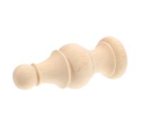 DECOMELODY Terminali in Legno Grezzo Per Aste Per Tende Design Ponte Romano Per Decorazioni Per Montanti Del Letto Scale e Lavori Fai Da Te