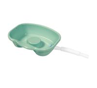DECOMELODY Vaschetta per Lavare i Chioma Portatile in Plastico Ergonomica Forma a Curva per Lavaggio a Letto Adatta a Donne in Gravidanza e Anziani