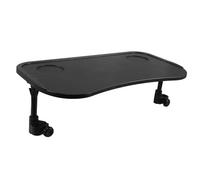 DECOMELODY Vassoio per Sedia a Rotelle Rimovibile in ABS Resistente Agli Schizzi Tavolo da Pranzo Portatile per Anziani e Disabili Accessorio Multifunzione per Mangiare Leggere e Riposare