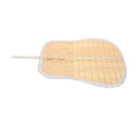 DECOMELODY Ventaglio Intrecciato in bambù Portatile per la Calda Ventaglio Manuale Tradizionale Leggero e Funzionale per Decorazione e Danza per Uso Indoor e Outdoor