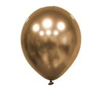 Decomex - Palloncini per specchi oro, 25 pezzi