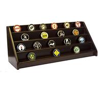 DECOMIL- 4 Righe di Poker Chips & Military Challenge Coin Display Rack Holder