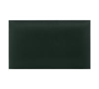 DecoNest Testiera Cuscino da parete decorazione da parete pannello acustico pannello da parete 3d lusso moderno imbottito 50 x 40 cm Verde bottiglia