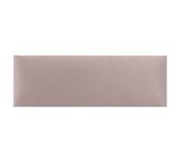 DecoNest Testiera Cuscino da parete decorazione da parete pannello acustico pannello da parete 3d lusso moderno imbottito 90 x 15 cm Rosa cipria