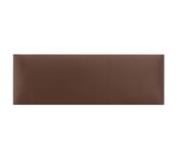 DecoNest Testiera Cuscino da parete decorazione da parete pannello acustico pannello da parete 3d lusso moderno imbottito 90 x 30 cm Rosa sporco