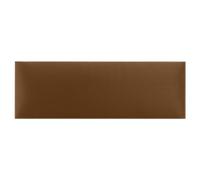 DecoNest Testiera Cuscino da parete decorazione da parete pannello acustico pannello da parete 3d lusso moderno imbottito 60 x 30 cm Miele