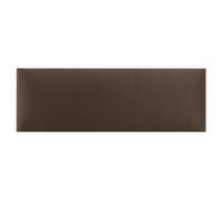 DecoNest Testiera Cuscino da parete decorazione da parete pannello acustico pannello da parete 3d lusso moderno imbottito 90 x 30 cm Marrone