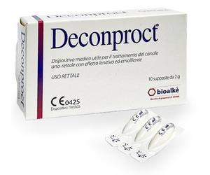 DECONPROCT SUPPOSTE 10PZ