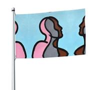 Deconstructing the Silhouette Print Flag for Outside Patriotic Decorative Outdoor Flag for World Cup 2026 Display