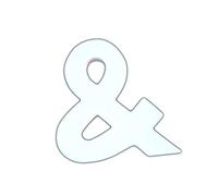 Decopatch AC317O - 1 Supporto in cartapesta Marrone 1,5x12,5x12 cm, Lettera &