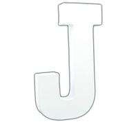 Decopatch AC709C - 1 Supporto in cartapesta Marrone 3x13x20,5 cm, Lettera J