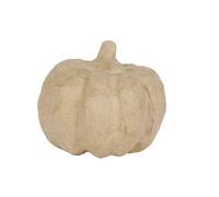 Décopatch AP195Cpack - Un Lot de 5 supports en papier pulpé brun 8x8x6,5 cm, Citrouille