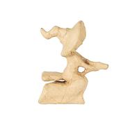 Decopatch AP201C - Una Strega sulla Scopa - Supporto Carta macchiata - Decorazione Halloween