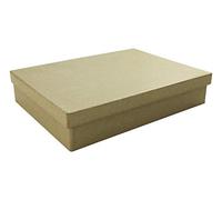 Decopatch BT031O - 1 supporto in cartapesta marrone 16,5x22,5x4,5 cm, scatola fomato A5