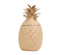 Decopatch BT094C - Supporto cartapesta marrone 14x14x26cm, scatola ananas