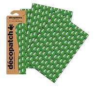 Décopatch C721O - 1 busta da 3 fogli di carta stampata 30x40 cm, Pere