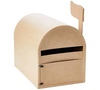 Decopatch EV001O - 1 supporto in cartapesta marrone 29x19x23 cm, vaso buca delle lettere