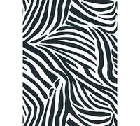 Decopatch FDA429O - 1 pochette da 20 fogli 30x40 cm Zebra bianca/nera